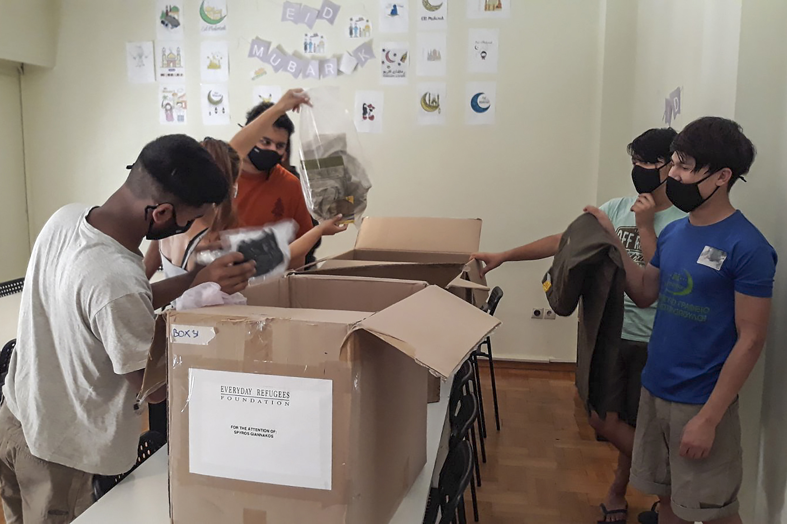 Image related to refugee support and community