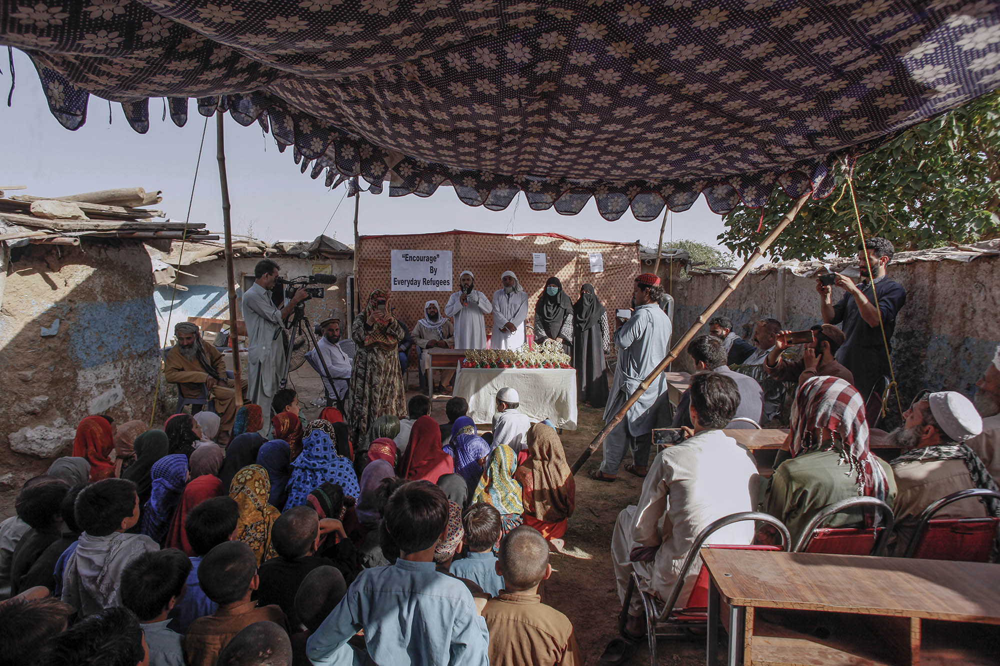 Image related to refugee support and community